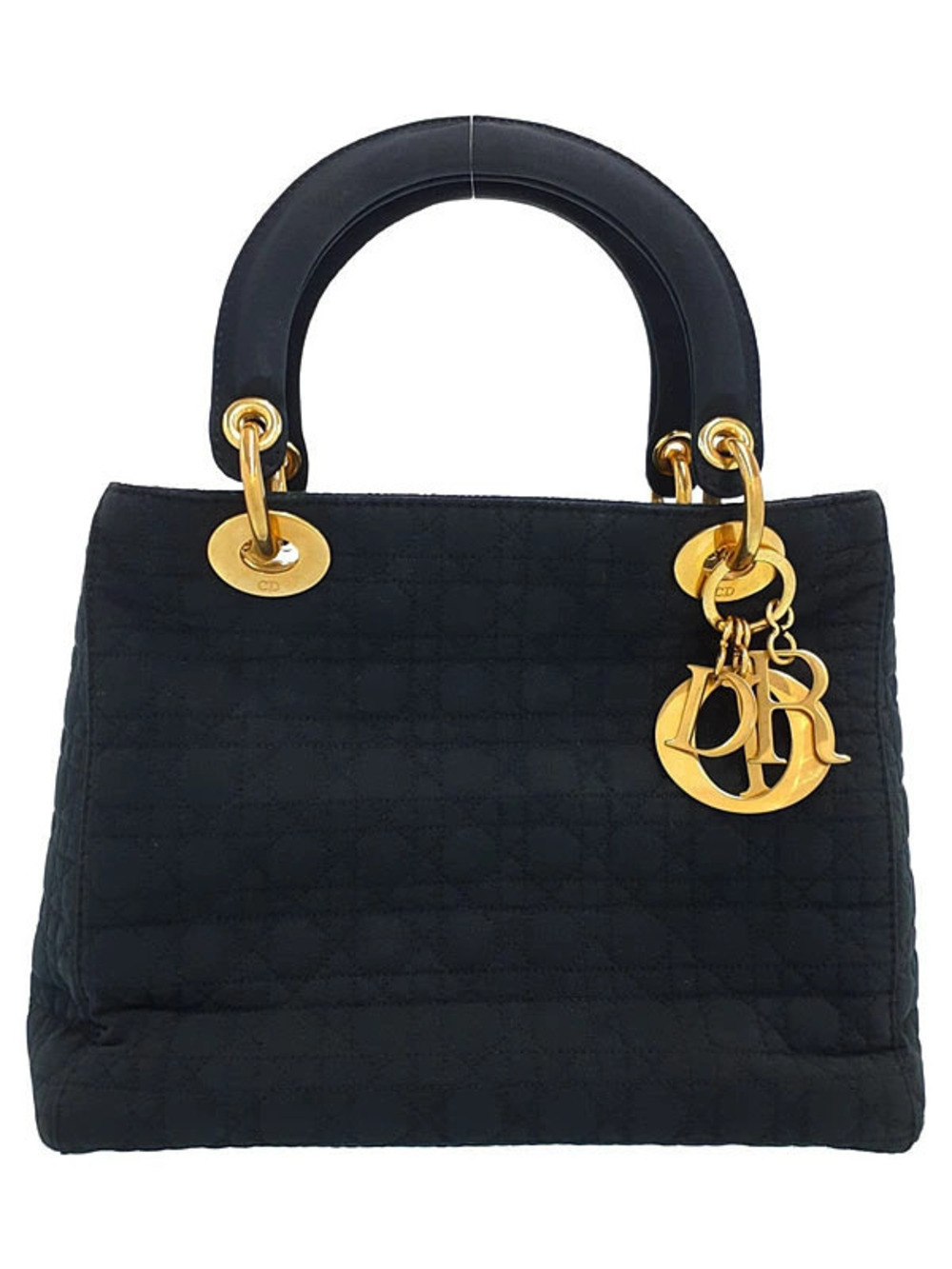 Christian Dior Cannage Quilted Lady Dior 2way bag